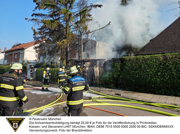 FW-M: Wochenendrückblick der Feuerwehr München