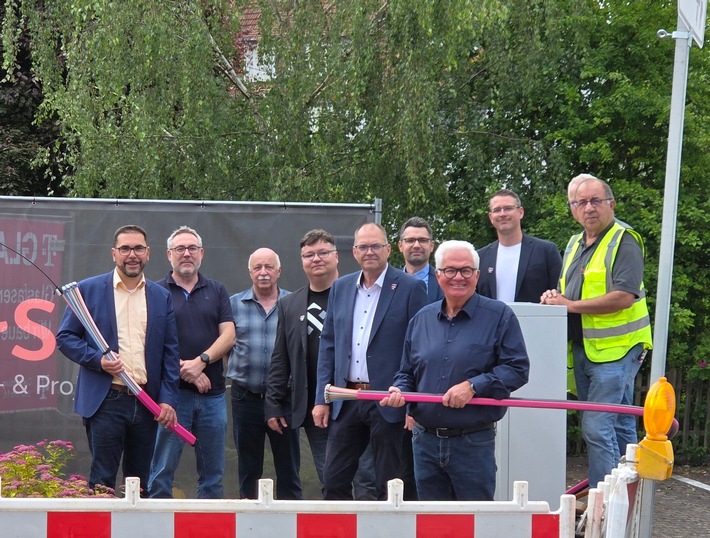 Lemberg: Spatenstich für Glasfaserausbau