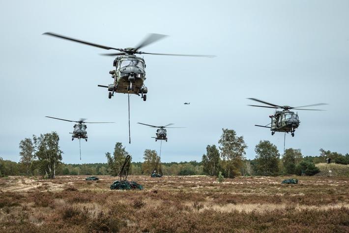 Langfristiger Servicevertrag steigert die Einsatzbereitschaft der NH90-Flotte