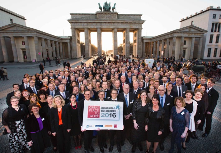 Great Place to Work: Das sind «Deutschlands Beste Arbeitgeber 2016»