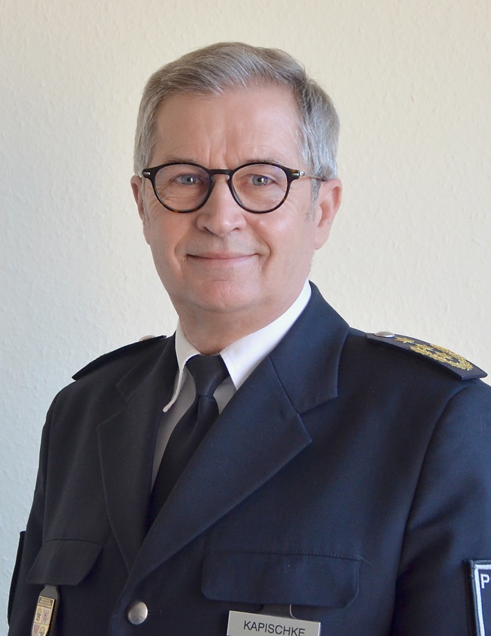IM-MV: Nils Hoffmann-Ritterbusch folgt auf Wilfried Kapischke als ranghöchster Polizist des Landes