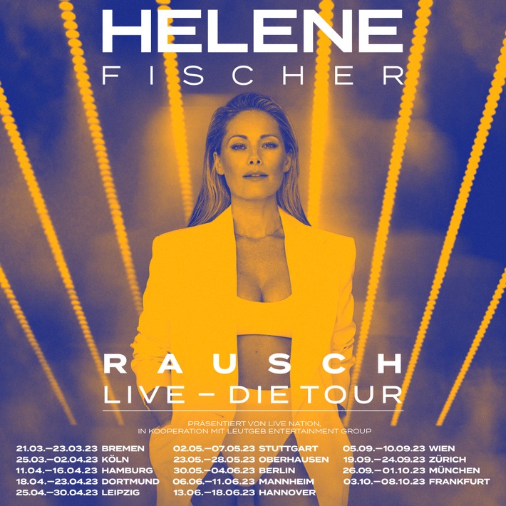 Helene Fischer:  2023 endlich wieder auf Tour