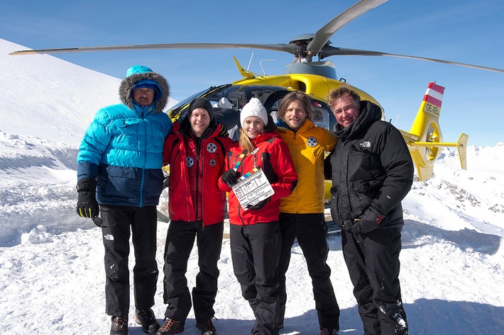 Neue Einsätze rund um das Dachsteinmassiv / ZDF dreht achte Staffel "Die Bergretter" (FOTO)