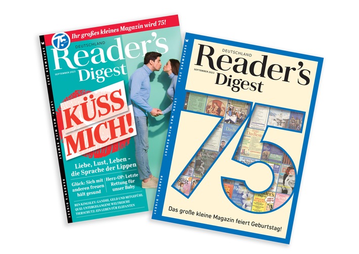 75 Jahre Reader&#039;s Digest auf Deutsch