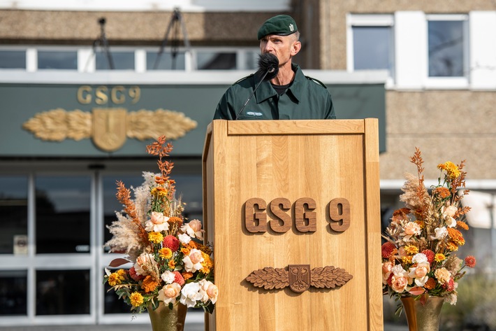 BPOLP Potsdam: Kommandeurswechsel bei der GSG 9 der Bundespolizei