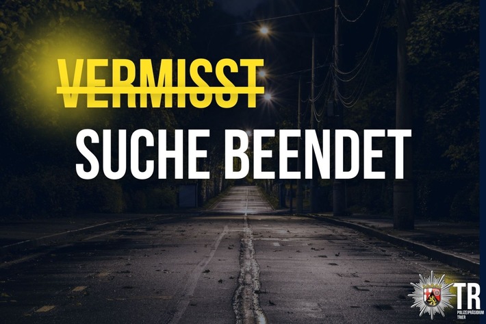 POL-PPTR: Vermisste 16-Jährige ist wieder da