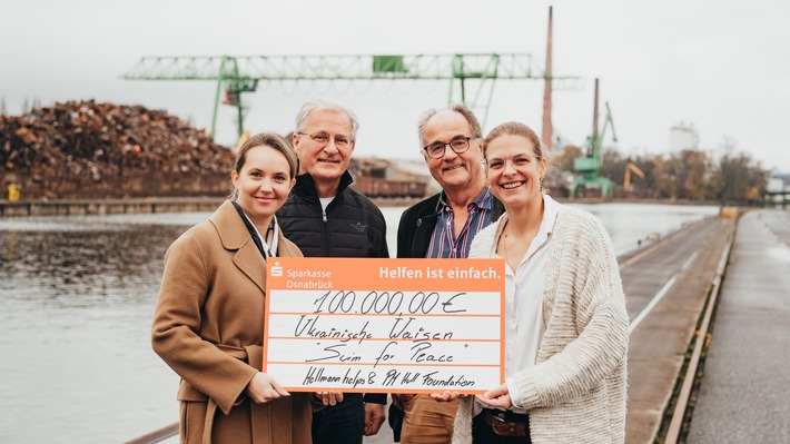 Hellmann helps und Hull Foundation spenden 100.000 Euro für Waisen in der Ukraine