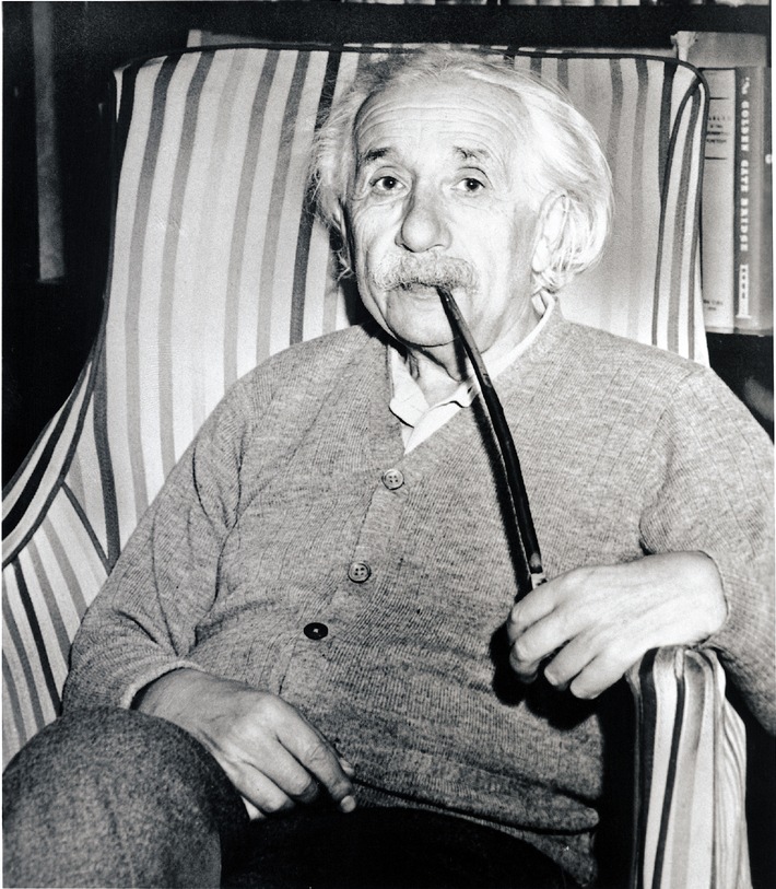 The History Channel® zeigt die Dokumentation Albert Einstein als deutsche Erstausstrahlung: Montag, 18. April 2005, um 18 Uhr