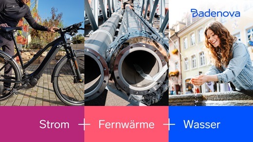 Badenova Presseeinladung: Energietunnel Freiburg - Meilenstein für die Energiewende erreicht
