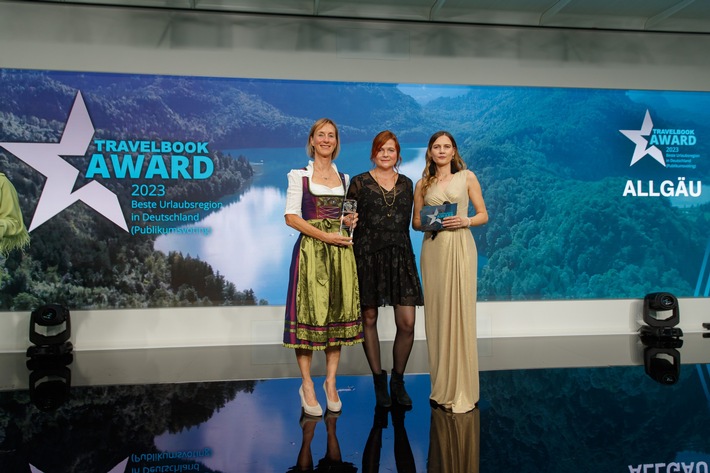 Travelbook Award 2023, Allgäu ist beste Urlaubsregion Deutschlands