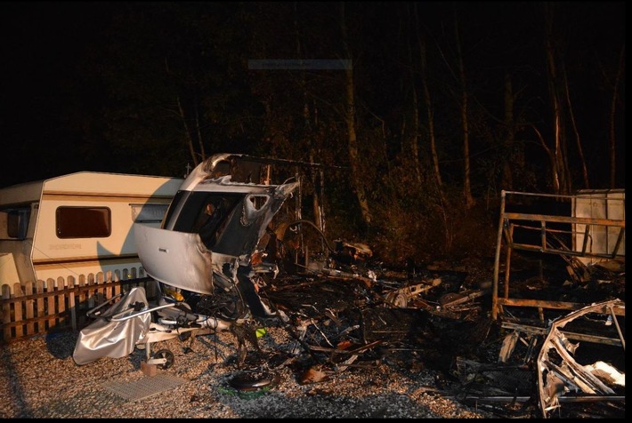 POL-HI: Erneuter Brand auf dem Campingplatz "Seecamp"