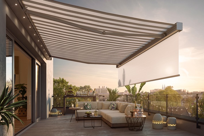 Medienmitteilung Griesser: Gartensaisonstart - Pflegetipps für den Sonnenschutz