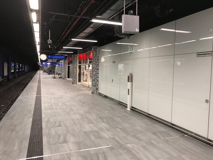 Umbaufähige Glassysteme im Regionalbahnhof Frankfurt nachhaltig ausgestattet mit Betoglass