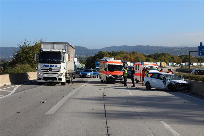 POL-VDKO: Nachtrag zur heutigen Meldung von 10.54h = Schwerer Verkehrsunfall, Vollsperrung der BAB 48 Rtg. Trier