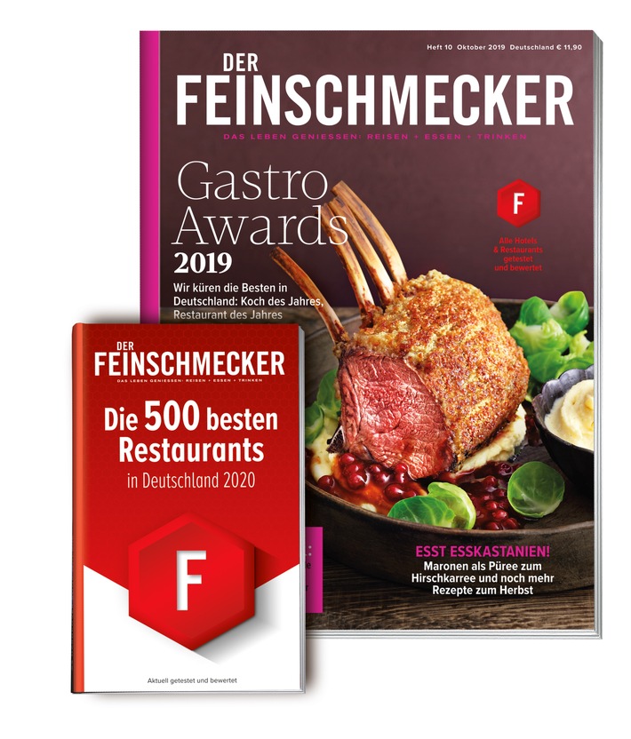 Jetzt im neuen Look: DER FEINSCHMECKER Guide "Die 500 besten Restaurants 2020"