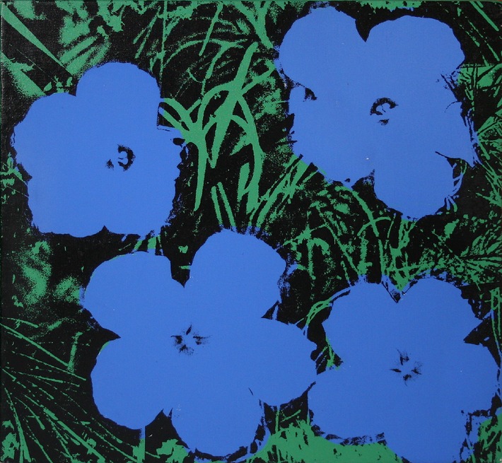 Andy online! / Die Berliner artnet AG versteigert herausragende Werke zeitgenössischer Künstler im Internet / &quot;Flowers&quot; von Andy Warhol zum Schätzpreis von 1,1 bis 1,5 Mio. US$