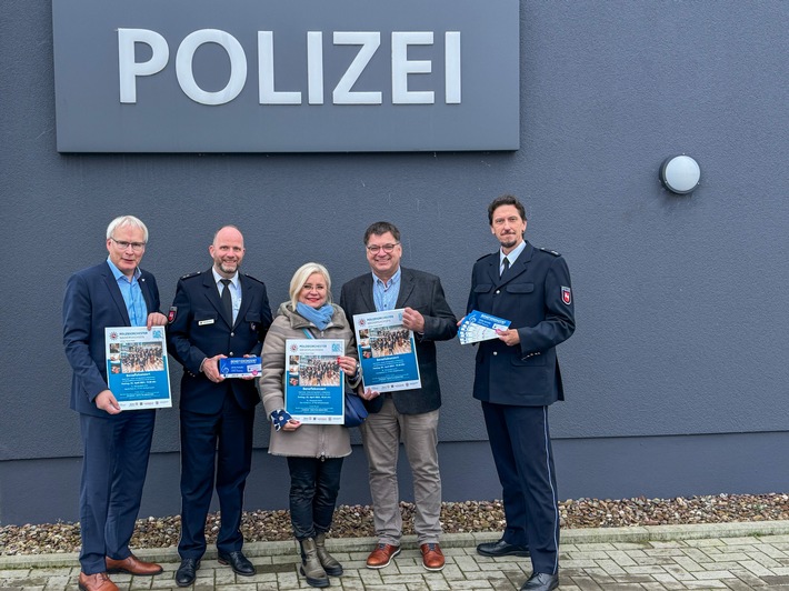 POL-DEL: Landkreis Oldenburg: Der Rotary Club Wildeshausen und das Polizeikommissariat Wildeshausen laden zum Benefizkonzert des Polizeimusikorchesters Niedersachsen am 05. April 2024 in Wildeshausen ein