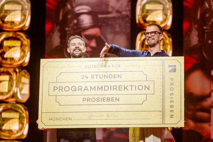 Joko & Klaas übernehmen am Sonntag 24 Stunden lang ProSieben / "Joko & Klaas gegen ProSieben" Marktführer in der Prime Time