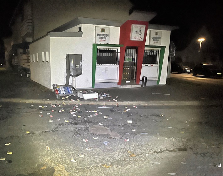 POL-SO: Zigarettenautomat in Cappel gesprengt