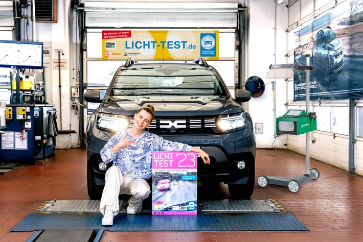 Kim Truckenbrodt ist Licht-Test-Botschafterin 2023