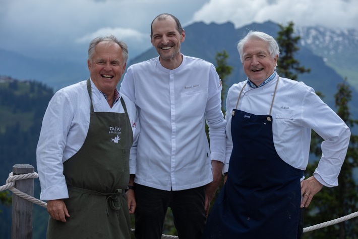 Genüssliches Gipfeltreffen der Kulinarik-Pioniere von Gstaad