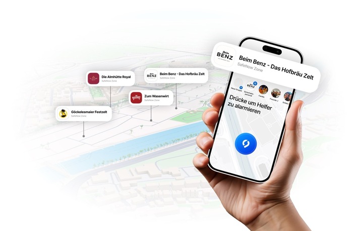 Alle Zelte, mehr Sicherheit: SafeNow kommt 2026 in allen Festzelten auf dem Stuttgarter Frühlingsfest zum Einsatz
