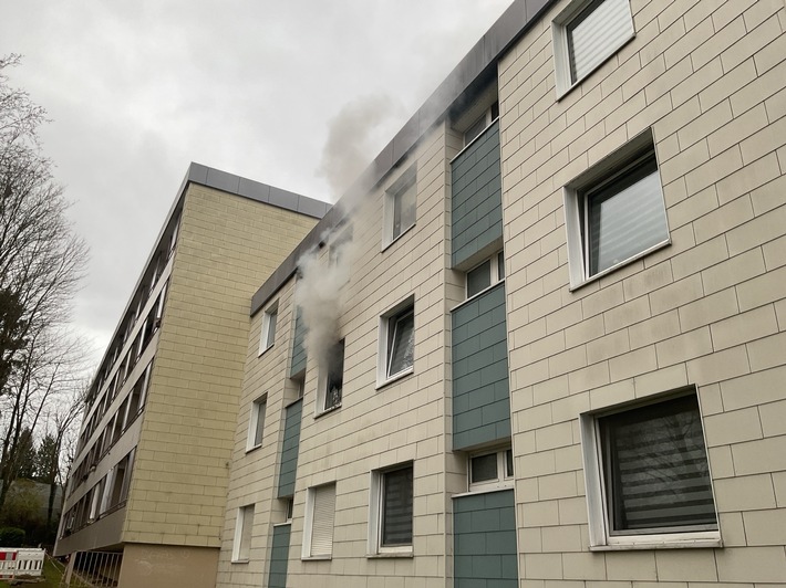 FW-DO: Wohnungsbrand im Dortmunder Süden