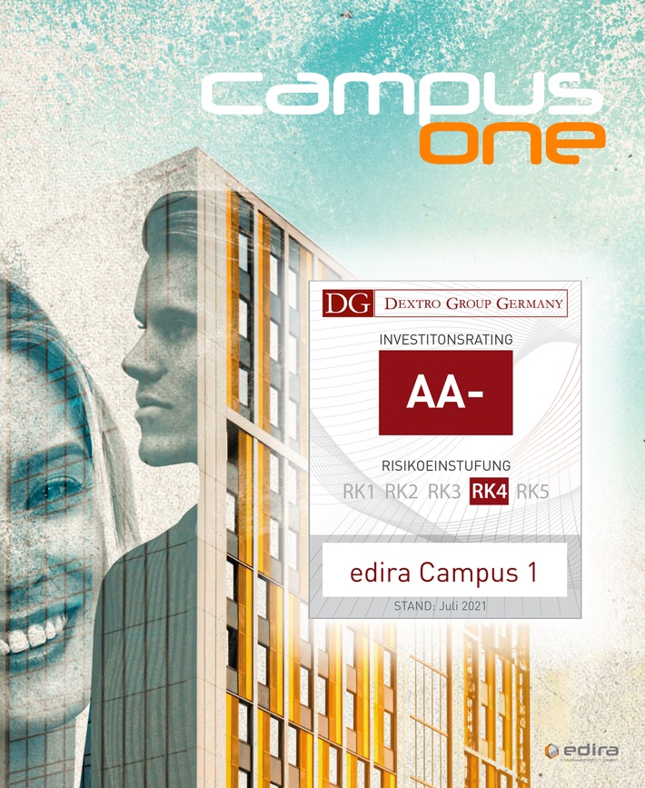 edira Campus 1 von DEXTRO mit AA- ausgezeichnet