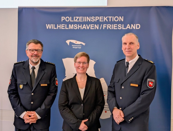 POL-OLD: Personalwechsel in der Polizeiinspektion Wilhelmshaven/Friesland +++ Jantje Zimmermann-Gäde neue Leiterin des Zentralen Kriminaldienstes +++