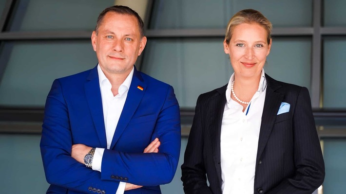 Tino Chrupalla und Alice Weidel: Wahl in Sachsen-Anhalt entscheidend für die Zukunft Deutschlands