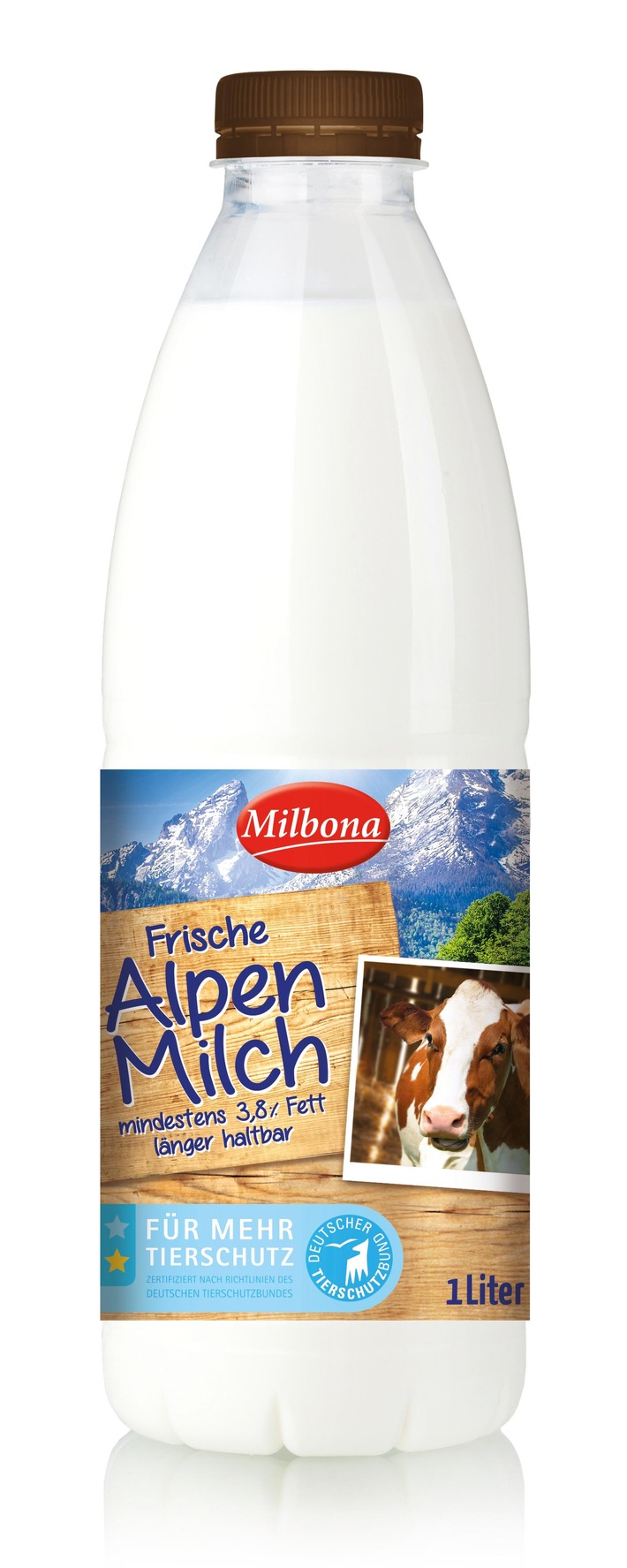 Lidl Deutschland erweitert Milchangebot mit Tierschutzlabel / Ab Anfang September führt Lidl zertifizierte Alpenmilch ein - Nachhaltige Kaufalternative für Verbraucher