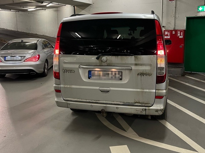 POL-BI: Uneinsichtig: Van sichergestellt