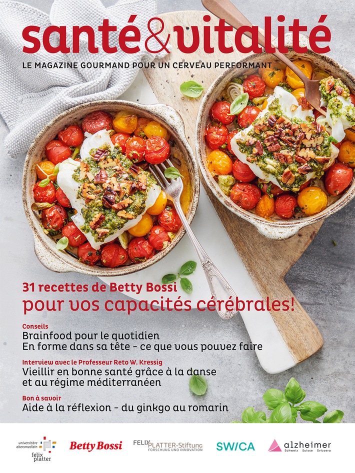 Nouveau magazine «santé & intelligence» avec 31 recettes de Brainfood pour optimiser les performances du cerveau