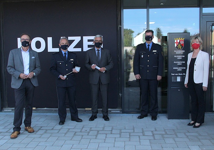 POL-PPRP: Feierliche Einweihung des Neubaus der Polizeidirektion Landau