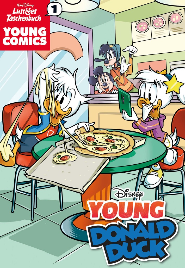 Die Abenteuer des jungen Donald Duck: Teil 1 der frechen Sonderreihe LTB &quot;Young Comics&quot; ab 28. Januar im Handel!