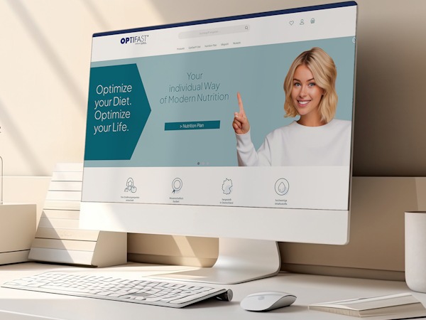 Clevere Pläne und Produkte zum Abnehmen: Neuer Webshop von Optifast