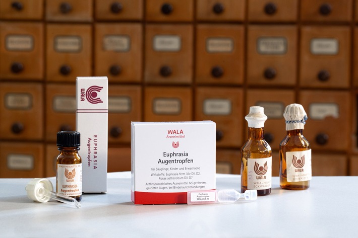 Seit 90 Jahren auf dem Markt: WALA Euphrasia Augentropfen