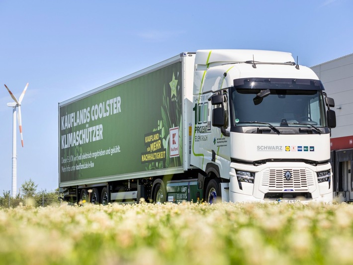 E-Lkw-Initiative „Electra“ im Raum Hannover: Kaufland geht nächsten Schritt bei Elektrifizierung der Transportlogistik