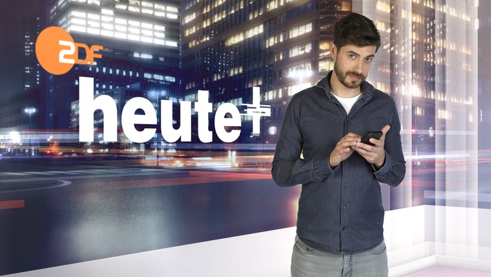 Nachrichten neu denken und an neue Nutzer bringen: "heute+" startet am Montag zuerst online und um Mitternacht im ZDF (FOTO)