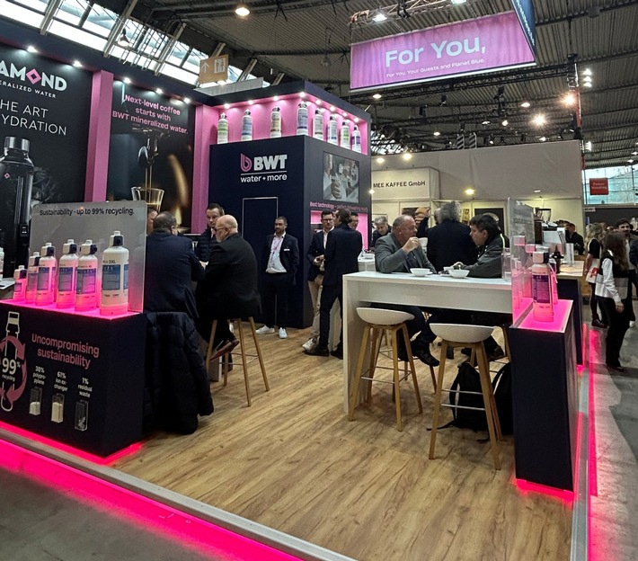 INTERGASTRA 2026: BWT water+more zieht positive Messebilanz