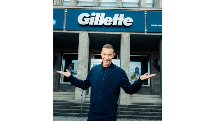 Kai Pflaume bei Gillette / Weiterer Text über ots und www.presseportal.de/nr/13483 / Die Verwendung dieses Bildes für redaktionelle Zwecke ist unter Beachtung aller mitgeteilten Nutzungsbedingungen zulässig und dann auch honorarfrei. Veröffentlichung ausschließlich mit Bildrechte-Hinweis.