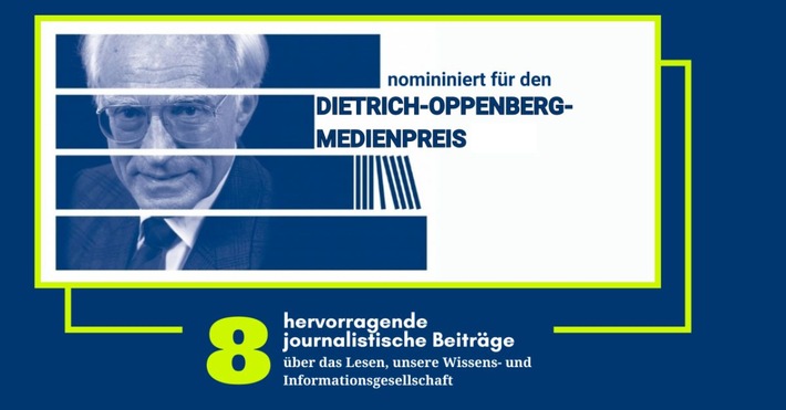 Pressemeldung: Journalistische Beiträge über das Lesen ausgezeichnet