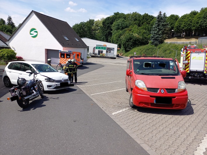 FW-EN: Medizinischer Notfall ist Auslöser für Unfall