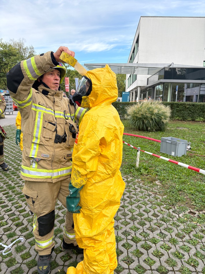 FW Konstanz: Gefahrstoffeinsatz im Klinikum