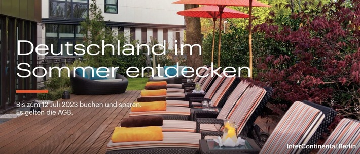 IHG Hotels &amp; Resorts bietet zeitlich begrenztes Angebot für Aufenthalte in Deutschland, Großbritannien und Irland an