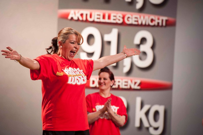 Bestwert! Halbfinale von "The Biggest Loser" erreicht 15,5 Prozent Marktanteil / Großes Prime-Time-Finale mit Dr. Christine Theiss und Matthias Killing am Mittwoch, 8. Mai 2013, um 20.15 Uhr, in SAT.1 (BILD)