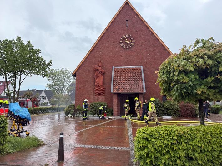 POL-DEL: Stadt Delmenhorst: ERGÄNZUNG zu Versuchte Brandstiftung in Kirchengebäude