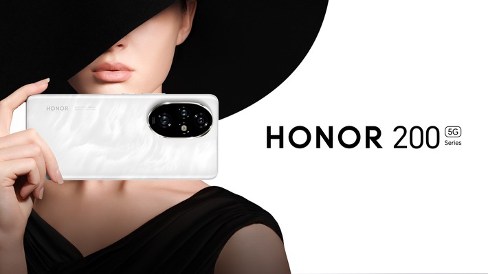 HONOR launcht die HONOR 200 Serie und bringt Porträtfotografie auf Studio-Niveau nach Europa