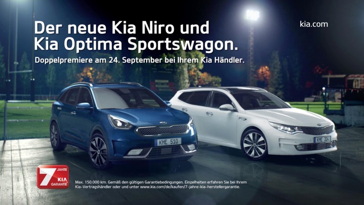 Doppelpremiere zum Kia Open Day am 24. September