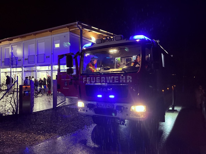 FW Reichenau: Ausgelöste Brandmeldeanlage in der Gemeinschaftsunterkunft, 30.11.2025, Reichenau-Mittelzell